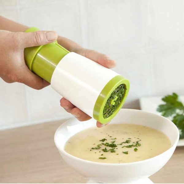 Manual Twist Herb & Herb Mill Chopper Herb Grinder Spice Mill Parsley Shredder Chopper Fruit Vegetable Cutter New Creative Cooking Tools(random Color)