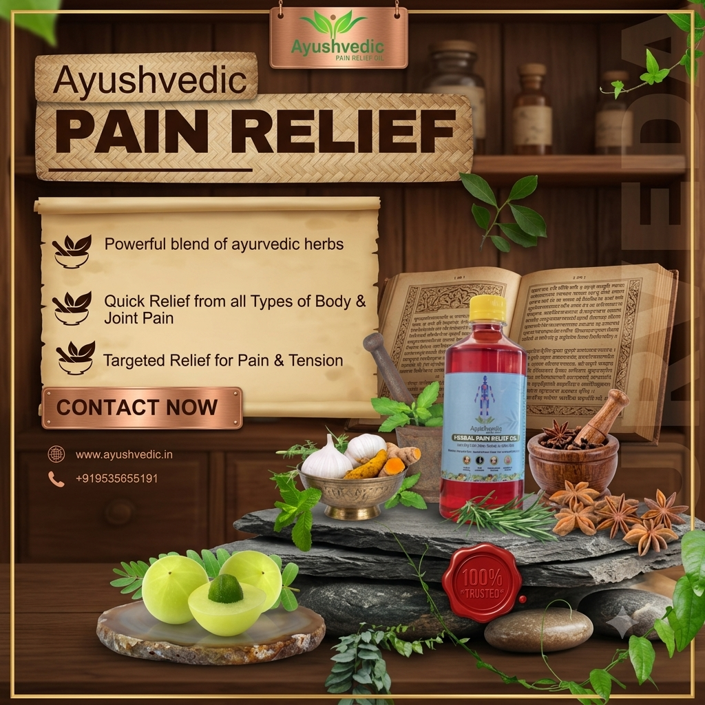 AYUSHVEDIC PAIN RELIEF OIL