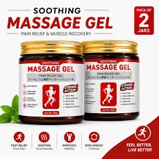 Instant Pain Relief Soothing Massage Gel (Pack of 2)